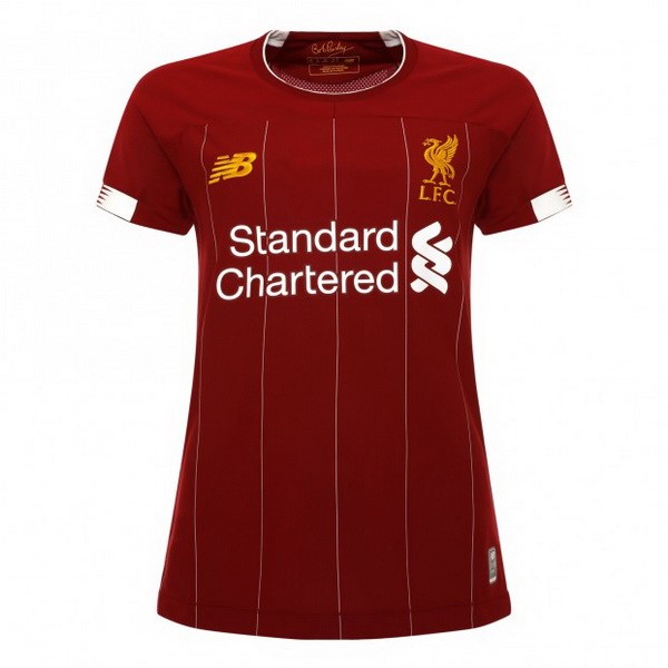 Maillot Football Liverpool Domicile Femme 2019-20 Rouge